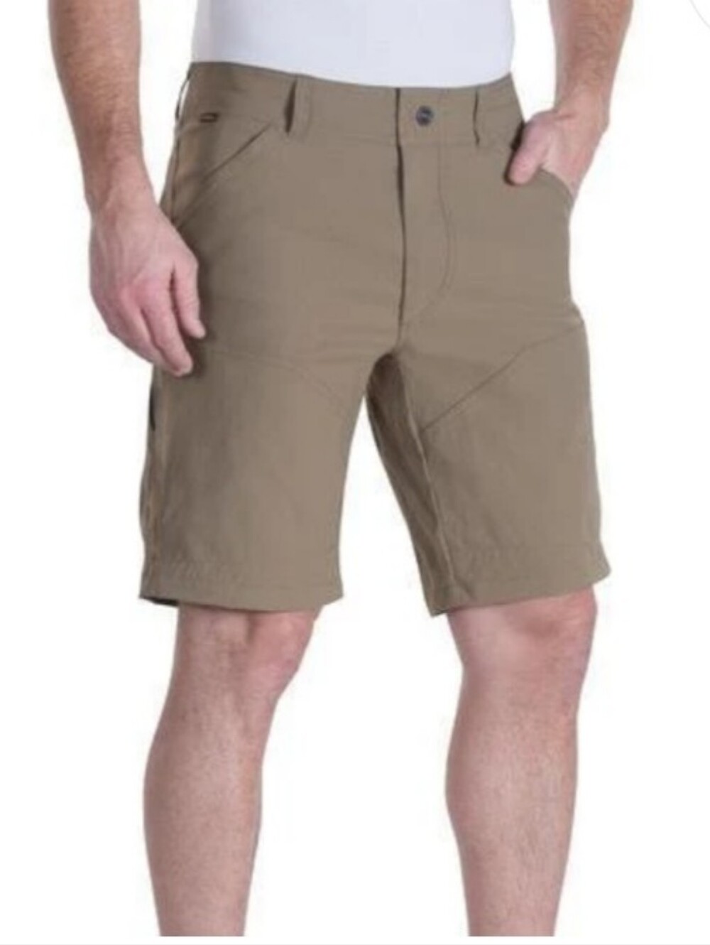 Kuhl Renegade hiking shorts khaki grey size 40
